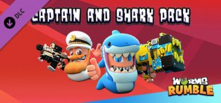웜즈 럼블 - 선장과 상어 더블 팩-Worms Rumble - Captain & Shark Double Pack