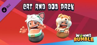웜즈 럼블 - 고양이와 강아지 더블 팩-Worms Rumble - Cats & Dogs Double Pack
