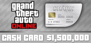 그랜드 테프트 오토 온라인: 그레이트 화이트 샤크 현금 카드(GTA V)-Grand Theft Auto Online: Great White Shark Cash Card
